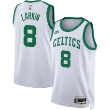 Boston Celtics #8 Shane Larkin Jersey -White Classic