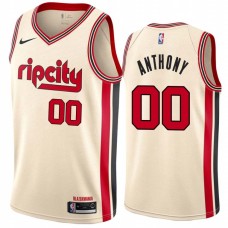 Portland Trail Blazers #00 Carmelo Anthony Jersey -Cream 2019-2020 ripcity