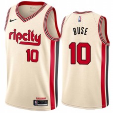 Portland Trail Blazers #10 Don Buse Jersey -Cream 2019-2020 ripcity