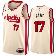 Portland Trail Blazers #17 Charlie Davis Jersey -Cream 2019-2020 ripcity