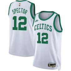 Boston Celtics #12 Art Spector Jersey -White Classic