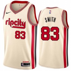 Portland Trail Blazers #83 Craig Smith Jersey -Cream 2019-2020 ripcity