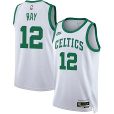 Boston Celtics #12 Allan Ray Jersey -White Classic