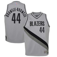 Portland Trail Blazers #44 Ruben Boumtje-Boumtje Jersey -Gray Earned