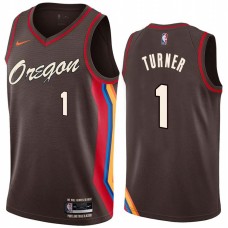 Portland Trail Blazers #1 Evan Turner Jersey -Oregon 2020-2021 City