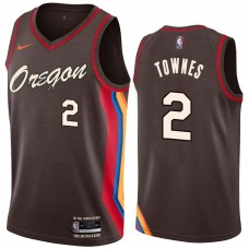 Portland Trail Blazers #2 Linton Townes Jersey -Oregon 2020-2021 City