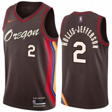 Portland Trail Blazers #2 Rondae Hollis-Jefferson Jersey -Oregon 2020-2021 City