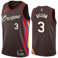 Portland Trail Blazers #3 Herm Gilliam Jersey -Oregon 2020-2021 City