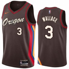 Portland Trail Blazers #3 Gerald Wallace Jersey -Oregon 2020-2021 City