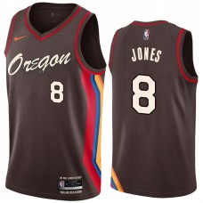 Portland Trail Blazers #8 Charles Jones Jersey -Oregon 2020-2021 City