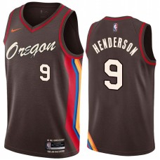 Portland Trail Blazers #9 Gerald Henderson Jersey -Oregon 2020-2021 City