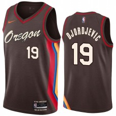 Portland Trail Blazers #19 Aleksandar Djordjevic Jersey -Oregon 2020-2021 City