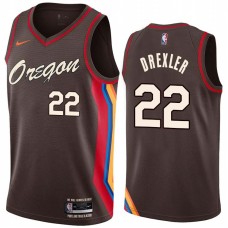 Portland Trail Blazers #22 Clyde Drexler Jersey -Oregon 2020-2021 City