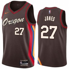 Portland Trail Blazers #27 Caldwell Jones Jersey -Oregon 2020-2021 City