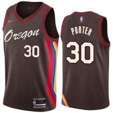 Portland Trail Blazers #30 Terry Porter Jersey -Oregon 2020-2021 City