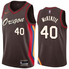 Portland Trail Blazers #40 Stan McKenzie Jersey -Oregon 2020-2021 City