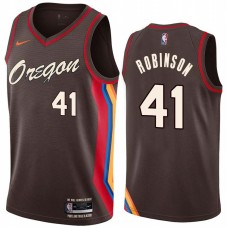 Portland Trail Blazers #41 Thomas Robinson Jersey -Oregon 2020-2021 City