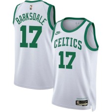 Boston Celtics #17 Don Barksdale Jersey -White Classic