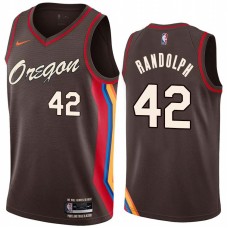 Portland Trail Blazers #42 Shavlik Randolph Jersey -Oregon 2020-2021 City