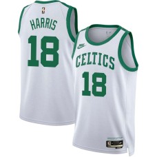 Boston Celtics #18 Bob Harris Jersey -White Classic