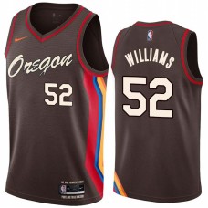 Portland Trail Blazers #52 Buck Williams Jersey -Oregon 2020-2021 City