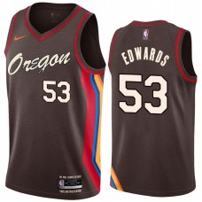 Portland Trail Blazers #53 James Edwards Jersey -Oregon 2020-2021 City