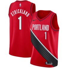 Portland Trail Blazers #1 Rod Strickland Jersey -Red