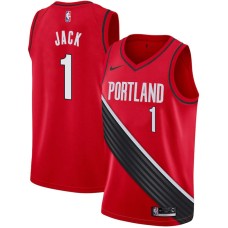 Portland Trail Blazers #1 Jarrett Jack Jersey -Red