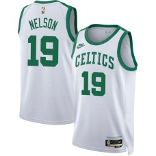 Boston Celtics #19 Don Nelson Jersey -White Classic