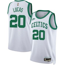 Boston Celtics #20 Al Lucas Jersey -White Classic