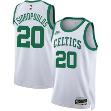 Boston Celtics #20 Lou Tsioropoulos Jersey -White Classic