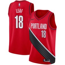 Portland Trail Blazers #18 TJ Leaf Jersey -Red