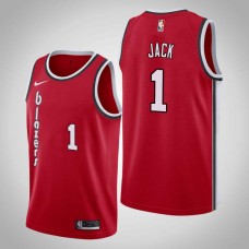 Portland Trail Blazers #1 Jarrett Jack Jersey -Red Classic