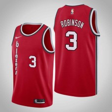 Portland Trail Blazers #3 Clifford Robinson Jersey -Red Classic