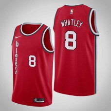 Portland Trail Blazers #8 Ennis Whatley Jersey -Red Classic