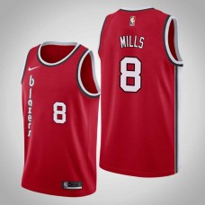 Portland Trail Blazers #8 Patty Mills Jersey -Red Classic