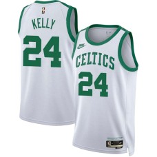 Boston Celtics #24 Jerry Kelly Jersey -White Classic