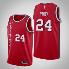 Portland Trail Blazers #24 Ronnie Price Jersey -Red Classic