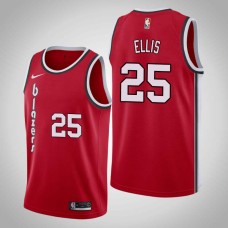 Portland Trail Blazers #25 Leroy Ellis Jersey -Red Classic