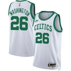 Boston Celtics #26 Kermit Washington Jersey -White Classic