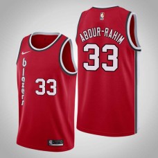 Portland Trail Blazers #33 Shareef Abdur-Rahim Jersey -Red Classic