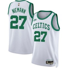 Boston Celtics #27 Rich Niemann Jersey -White Classic