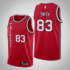 Portland Trail Blazers #83 Craig Smith Jersey -Red Classic