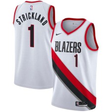 Portland Trail Blazers #1 Rod Strickland Jersey -White