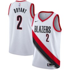 Portland Trail Blazers #2 Mark Bryant Jersey -White