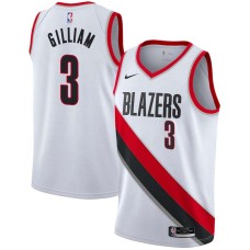 Portland Trail Blazers #3 Herm Gilliam Jersey -White