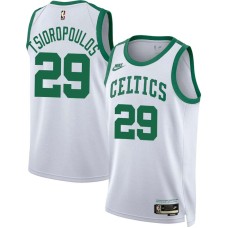 Boston Celtics #29 Lou Tsioropoulos Jersey -White Classic