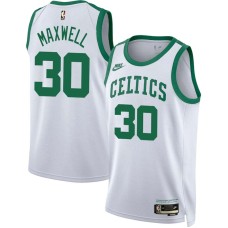 Boston Celtics #30 Cedric Maxwell Jersey -White Classic