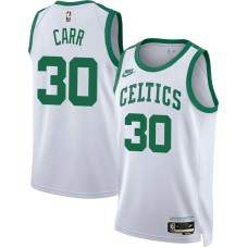 Boston Celtics #30 ML Carr Jersey -White Classic