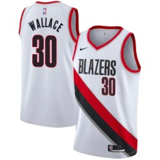 Portland Trail Blazers #30 Rasheed Wallace Jersey -White